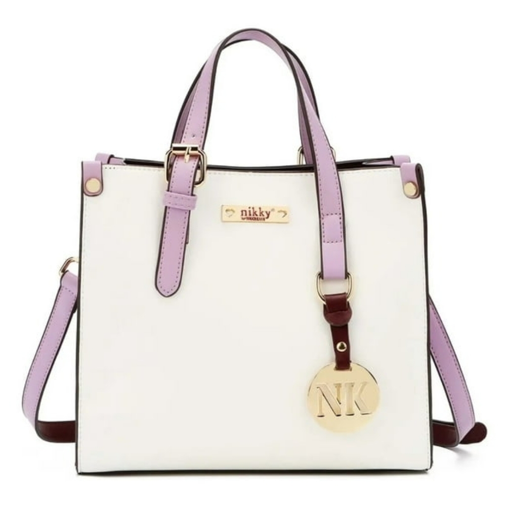 Nikky colourblock satchel
